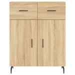 Highboard Sonoma Oak 69.5x34x180 cm Engineered Wood 3199892