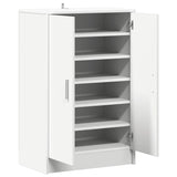 Shoe Cabinet White 60x35x92 cm Engineered Wood 808927