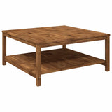 Coffee Table LAREN Natural 100.5 x 98 x 45 cm Solid Acacia Wood 901391