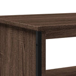 ZNTS Coffee Table Brown Oak 100x51x40 cm Engineered Wood 848483