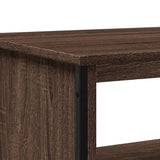 Coffee Table Brown Oak 100x51x40 cm Engineered Wood 848483