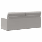 3 Seater Sofa Cloud Grey 190 x 81 x 82 cm Fabric 42041119