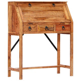 Writing Desk 90x40x107cm Solid Acacia Wood 248098