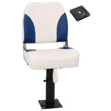 Boat Seat with Pedestal Height Adjustable 360&deg Rotatable 3294959