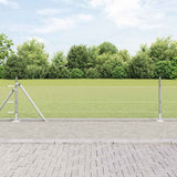 Welded Wire Fence with Concrete Base 50 x 0.4 m 3353818