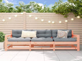 3 Piece Garden Lounge Set Solid Wood Douglas 825532