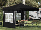 Pop-up Party Tent 195 x 195 x 245 cm Anthracite Oxford Fabric 42019726