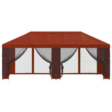 6 x 3 m Terracotta Polyester and Steel 190 3376022