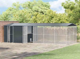 Bird Cage Anthracite 645 x 310 x 247 cm Galvanised Steel 3325163