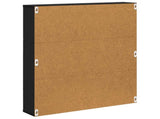 Magazine Rack 2 pcs Black Oak 60 x 12 x 70 cm Engineered Wood 890829
