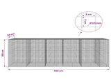 Gabion with 3.5 mm Wire and 5x5 cm Mesh 550x50x200 cm 3462389