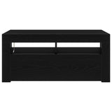 TV Cabinet Black Oak 90 x 35 x 40 cm Engineered Wood 862560