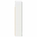Bathroom Mirror Cabinet White 70 x 14.5 x 70 cm Engineered wood 889087