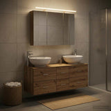 Bathroom Furniture Set 4 pcs Artisan Oak 3406982