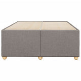 Bed Frame without Mattress Taupe 120x190 cm Small Double Fabric 3284719
