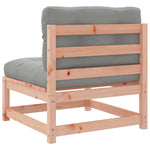 ZNTS 9 Piece Garden Sofa Set with Cushions Solid Wood Douglas Fir 3299360
