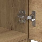Bed Cabinet 2 pcs Artisan Oak 40 x 39 x 40cm Engineered Wood 880499