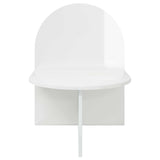 Bedside Table 2 pcs High Gloss White 48 x 49 x 65 cm 8001122