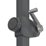 Garden Parasol with Portable Base Anthracite 276333