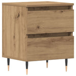 ZNTS Bedside Cabinet Artisan Oak 40x35x50 cm Engineered Wood 863464