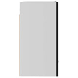 Hanging Cabinet Lyon Black 50x31x60 cm Engineered Wood 801261
