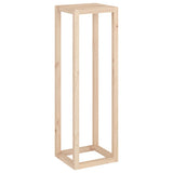 3 Piece Plant Stand Set Solid Wood Pine 822267