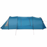 Tunnel Tent 5-Person with Roof Blue and Grey 805 x 405 x 211 cm 42004042