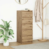 Sideboard with Drawers Artisan Oak 37.5x35x99 cm Engineered Wood 861768