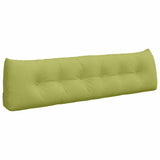 Back Pillow Light Green 180 x 24 x 50 cm Fabric 42014567