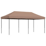 Party Tent Folding Brown 292 x 580 x 315 cm Oxford Fabric 42023647