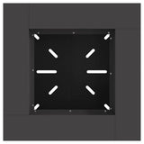 Fire Pit Black 60 x 60 x 50 cm Steel 858924