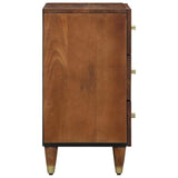 Bedside Cabinet Honey Brown 50 x 33 x 62 cm Solid Mango Wood 4018745