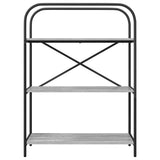 Bookshelf Grey Sonoma 80 x 30 x 109 cm Engineered wood 879848