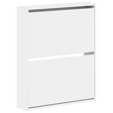 Wall-Mounted Shoe Cabinet ARNHEM 71 x 17 x 86 cm White 896635
