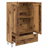 Highboard Old Wood 69.5 x 31 x 115 cm Engineered Wood 882568