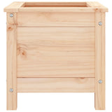 ZNTS Garden Planter 40x40x39 cm Solid Wood Pine 825247