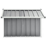 Garden Robot Lawnmower Shed 92x97x63 cm Galvanised Steel Grey 150908