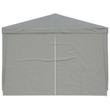 Party Tent 300 x 300 x 255 cm Light Grey PE and Steel 42032999
