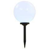 Outdoor Solar Lamps 4 pcs LED Spherical 30 cm RGB 277127