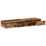 Bed Drawers Old Wood 120 x 36.5 x 16.5 cm Engineered Wood 866945