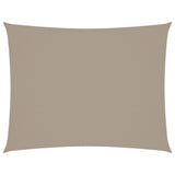 Sunshade Sail Oxford Fabric Rectangular 3x4.5 m Taupe 135431