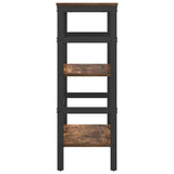 Bookshelf Smoked Oak 60 x 29.5 x 81 cm Engineered Wood 883918