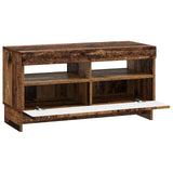 LED TV Cabinet Old Wood Engineered Wood 896123