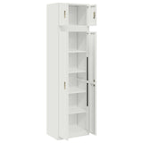 Storage Cabinet 2 pcs White 60 x 40 x 220 cm Steel Lockable 3438710