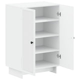 Shoe Cabinet EDE 59.5 x 39.5 x 90 cm Engineered Wood White 895985