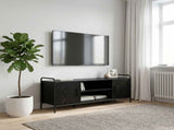 TV Cabinet 119 x 33 x 50 cm Black Oak 8013710