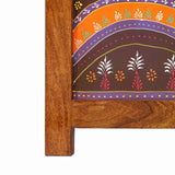 Room Divider Honey Brown 105 x 1.5 x 180 cm Solid Acacia Wood 4016530