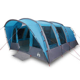 Family Tent Tunnel 8-Person Blue Waterproof 94750