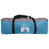 Tunnel Tent Blue 370 x 275 x 210 cm Polyester and Steel 42028678