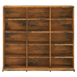 CD Cabinet Smoked Oak 100x23x89.5 cm Engineered Wood 815483